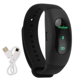 Machine Daide Au Sommeil Pour Adultes, Aide au sommeil bracelet montre dispositif soulagement de lanxiété 3 Modes 6 force m