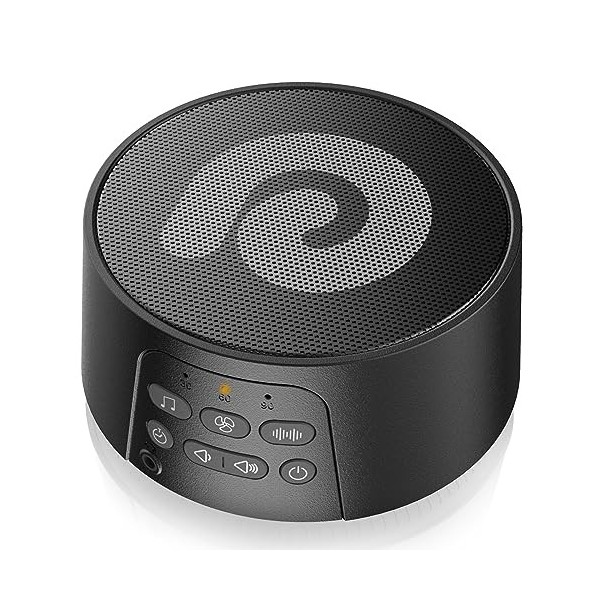 Dreamegg Machine Bruit Blanc - D3 Pro Machine Bruit Blanc Bebe avec 29 Sons HiFi Apaisants, Rechargeable USB Portable Bruit B