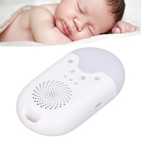 banapoy Machine à Bruit Blanc Portable avec Lumière Colorée, Musique pour Bébés, Enfants, Adultes Qui Dorment, Machine à Brui