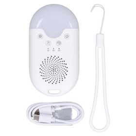 banapoy Machine à Bruit Blanc Portable avec Lumière Colorée, Musique pour Bébés, Enfants, Adultes Qui Dorment, Machine à Brui