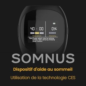TensCare Somnus – Appareil dAide au Sommeil pour lInsomnie. Technologie CES Cliniquement Prouvée. Améliore le Sommeil et l