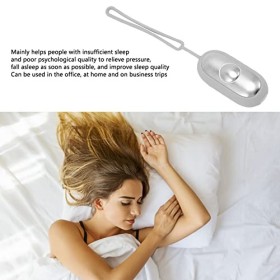 Luqeeg Appareil Sommeil Portable, Instrument Ergonomique DAide au Sommeil, Améliore Le Dispositif de Sommeil Profond Soulage