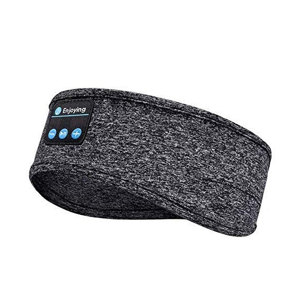 Casque de Sommeil, Sommeil Casque Musical Bluetooth 5.0 sans Fil avec Ultra-Fins HD Stéréo Haut-parleurs, Anti Bruit Sommeil 
