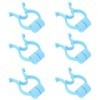 Lot de 6 pince-nez en mousse plastique pour conditions accidentelles ou durgence
