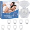 Anti Ronflement Dilatateur Nasal,8 PCS Clip de Nez en Silicone Magnétique, Dilatateur Nasal Réutilisable,Dispositifs anti-ron
