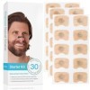 60 Pièces Bandelette Nasales, Bande Nasale Magnétique, Intake Breathing Nasal Strip, Clip de Nez Magnétique, Dilatateur Nasal
