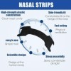 80 Pièces anti ronflement nasale, nasal strips bandelette nasales pour Réduire le Ronflement et Améliorer la Qualité du Somme