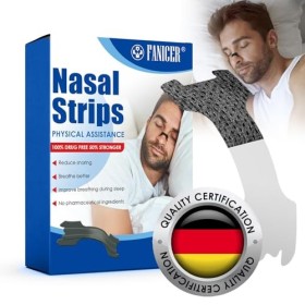 50 pièces Bandelette Nasale Anti ronflement, Dispositifs anti ronflement efficace puissant, aide à réduire les ronflements, v