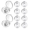 IKOPFLN 10 Pièces Anti-Ronflement Dilatateur Nasal,Clip De Nez En Silicone Magnétique Dispositif Anti Ronflement Efficace,Pré