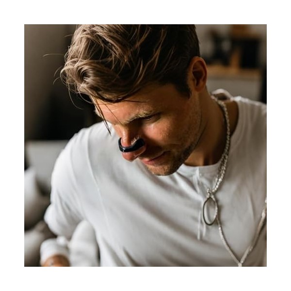 30 PièCes ecarteur nasal magnétique,bande nasale magnétique,Intake Breathing Nasal Strip,Nasal Strips Pour RéDuire Le Ronflem