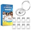 8 Pièces Pince Nez Anti Ronflement, empêcher le ronflement, clip nasal anti-ronflement réutilisable