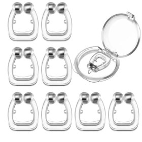 8 Pièces Anti-ronflement clip nasal, Améliore la respiration et Réutilisable, possible amélioration de la respiration