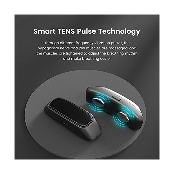 Dispositif Anti-ronflement Électrique, Détection Intelligente du Son Dispositif De Ronflement pour Améliore la Qualité du Som