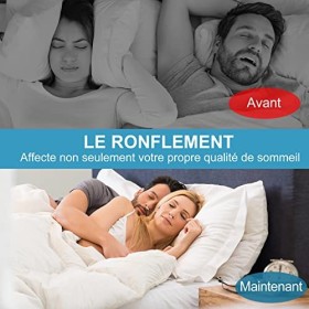 Anti Ronflement Dilatateur Nasal, Silicone Magnétique Clip Nasal Pince Ronflement Réutilisable Prévenir lapnée intermittente
