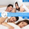 Pince Nez Anti Ronflement, Clip de Nez en Silicone Magnétique, Dispositifs Snti-Ronflement Réutilisable, Dilatateur Nasal pou