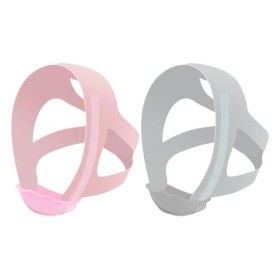 KBRPEY 2 Pièces Anti Ronflement Respirant et Confortable Bretelles Élastiques et Velcro Taille Ajustable Orthese Anti Ronflem