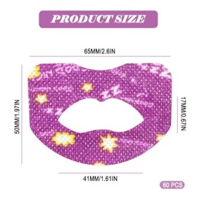 FDEETY 60 Pièces Ruban Buccal Pour Le Sommeil Quies Anti Ronflement Gouttiere Anti Ronflement Ruban Buccal Noctivo Patch De S