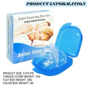 FDEETY 2 Pièces Dispositifs Anti-ronflement Gouttiere Anti Ronflement Orthese Anti Ronflement Airflow Anti Ronflement Entraîn