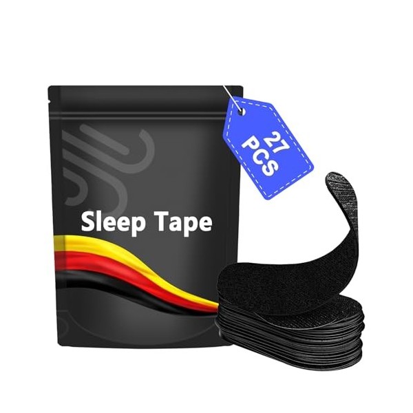 27 Pièces Mouth Tape pour sleeping,Améliore La Qualité Du Sommeil