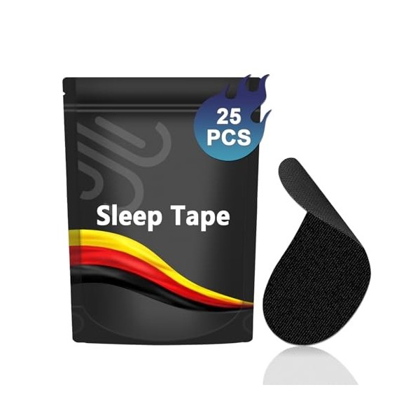 25 Pièces Mouth Tape pour sleeping,Anti Ronflement Bouche Bandes