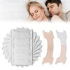 100 Pièces Bandelettes Nasales Original Bandelettes Nasales Anti Ronflement