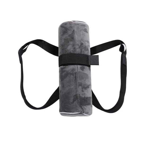 Oreiller de Sac à Dos pour Couchage Latéral, Oreiller de Genou pour Dormeurs Latéraux, Soulagement Réglable des Ronflements, 