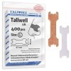 Taliwell Bandelettes Nasales 400 Pcs Taille L Larges, Breathe Better, Anti Ronflement, Bandes Nasales, Patch Nez, Nasal Strip