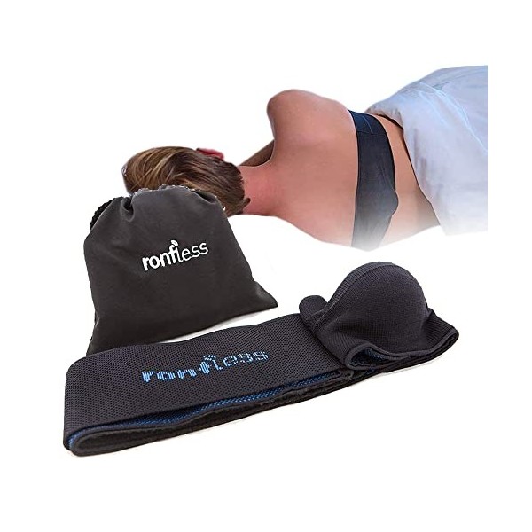 RONFLESS® - Ceinture Anti-ronflement - Anti-apnée du Sommeil - Dispositif Breveté – Efficacité et confort