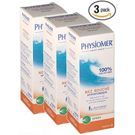 Physiomer Hypertonique Nez Bouché 3 x 135 ml
