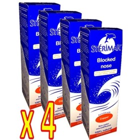 Stérimar - Sterimar Hypertonique Nez Bouché au Cuivre - Spray 100ml - Lot de 4 x 100 ml