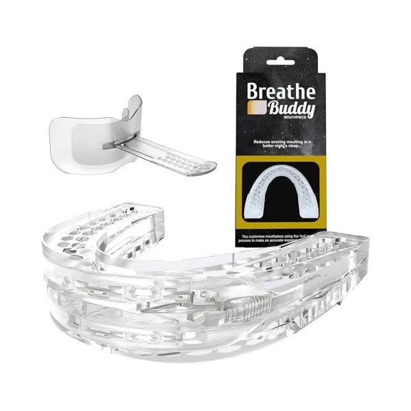 Gouttière Anti Ronflement, Réutilisable Gouttière protège-dents de nuit, anti-ronflements réglables Solutions efficaces pour 