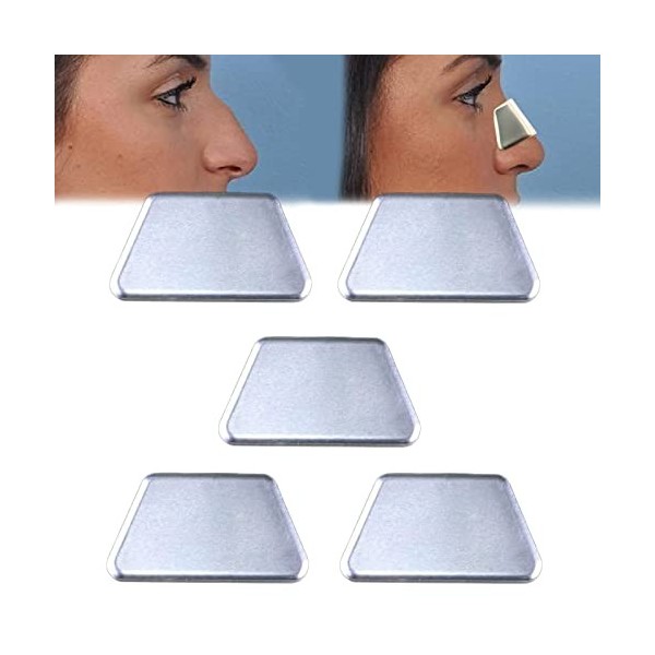 MUROCEA Attelles nasales en aluminium, protection externe pour rhinoplastie, septoplastie, fracture, ORL, immobilisation orth