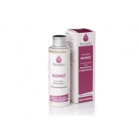 Florabiol - Huile Végétale de Monoï - 100 ml - Riche en Vitamine E - Régénétant et Hydratant - Peaux Sèches et Matures - Chev