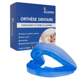 SILNORE - Anti Ronflement Efficace Puissant – dispositifs anti-ronflement & bruxisme - Orthese Anti Ronflement pour Apnée du 