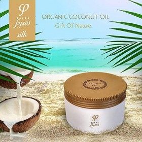 Huile de Noix de Coco Bio - enrichi en Huile D’Olive, Cire D’Abeille, Huile D’Argan et Jojoba – Hydrate et Répare les Cheveux