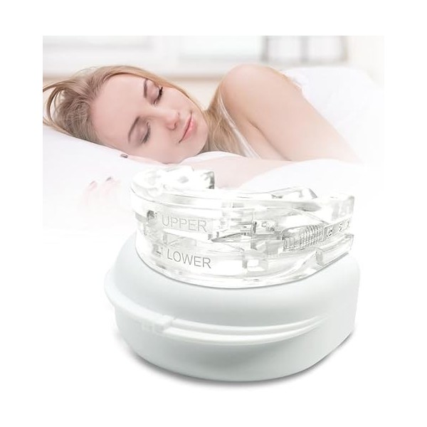 Anti Ronflement Orthese Anti Ronflement Inodore Et Doux Anti Ronflement Efficace Puissant Adapté Aux Hommes et Aux Femmes Qui