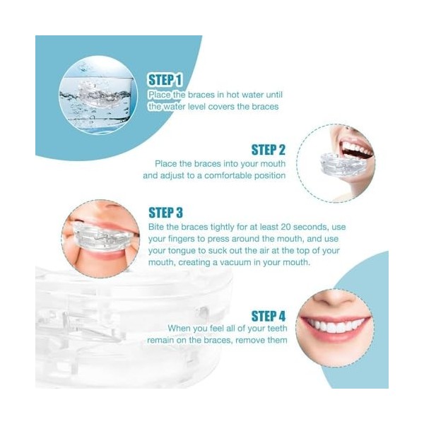 Anti Ronflement Orthese Anti Ronflement Inodore Et Doux Anti Ronflement Efficace Puissant Adapté Aux Hommes et Aux Femmes Qui