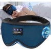 TOPOINT Masque de sommeil Bluetooth avec écouteurs, casque de sommeil 3D amélioré avec casque Bluetooth, casque de sommeil po