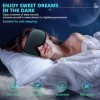 Masque de Sommeil 3D, Design Confortable pour Hommes et Femmes, Idéal pour les Dormeurs Latéraux, Masque Ultra Doux pour des 