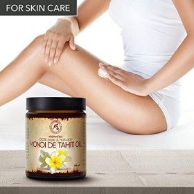 Huile de Monoï de Tahiti 100ml - France - 100% Pure et Naturelle - Huile pour Corps - Riche en Vitamines - Nourrissant - Soin