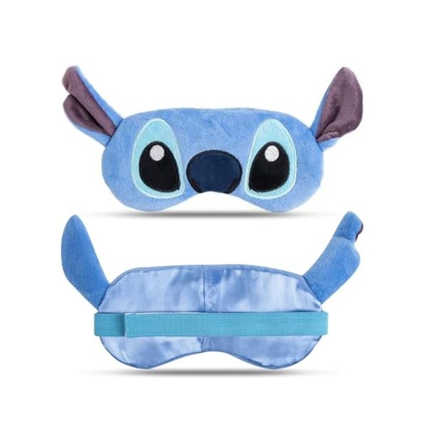 Stitch - Masque Gel de nuit - Bandeau Yeux - Accessoire - Cadeau Stitch Fille