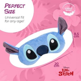 Stitch - Masque Gel de nuit - Bandeau Yeux - Accessoire - Cadeau Stitch Fille