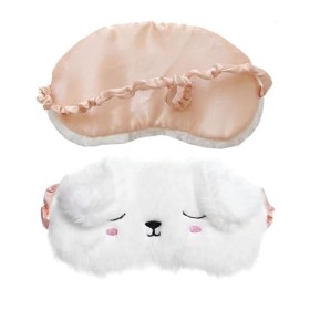 LOZTBUE 1pcs Lunettes de sommeil, lunettes de sommeil pour animaux, lunettes de sommeil en peluche douce, lunettes de sommeil