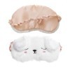 LOZTBUE 1pcs Lunettes de sommeil, lunettes de sommeil pour animaux, lunettes de sommeil en peluche douce, lunettes de sommeil
