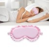 Masque de sommeil soie, confortable et super doux, Masque de Nuit, Masque de Sommeil Antiallergique et Occultant en Soie Pure