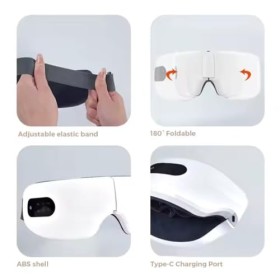 Masque masseur Oculaire Chauffant Smart Eye de la marque Apex Way, Masseur pour les Yeux réduit la fatigiue oculaire - sommei