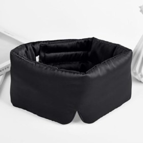 Masque de sommeil en soie, pour les yeux, réglable, pour hommes et femmes, convient pour le sommeil nocturne, les voyages et 