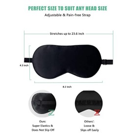 WAHKSR Masque pour les yeux de sommeil, crème solaire, masque de sommeil, masque de sommeil, masque de sommeil pour femme, ma