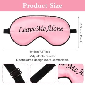 Gjinxi Lot de 4 masques de sommeil masque pour les yeux lunettes de sommeil bloquant la lumière masque de sommeil respirant m