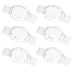 Thoquene Lot de 6 cache-yeux transparents médicaux